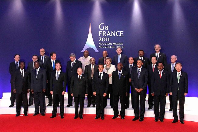 Family photo - 2011 G8 Summit